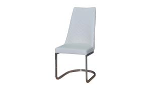 СТУЛ ПРАЙМ МЕТАЛЛ СИДЕНЬЕ ЭКОКОЖА 480X600X965 БЕЛЫЙ PRESTOL