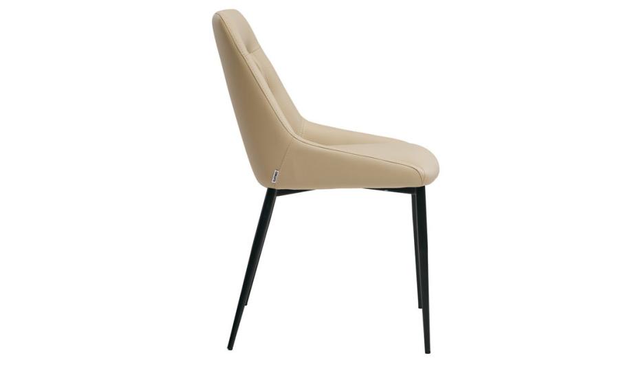 Купить СТУЛ SAVANNAH КОЖЗАМ 500X570X850 МОЛОЧНЫЙ CONCEPTO