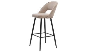 СТУЛ БАРНЫЙ TAYLOR ТКАНЬ 460X530X1040 БЕЖЕВЫЙ CONCEPTO