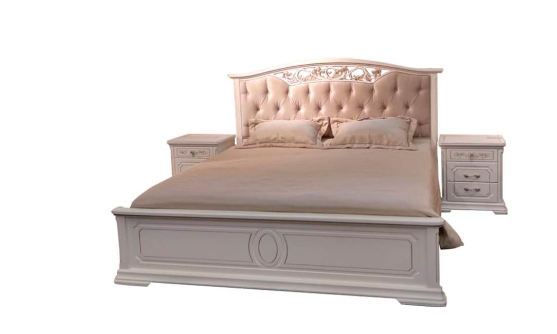 Купить  КРОВАТЬ БАРСЕЛОНА 1800X2120X1300 БЕЛЫЙ TOPART