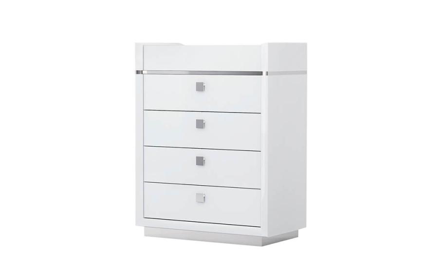 Купить КОМОД ЛОНДОН 900x475x1150 БЕЛЫЙ FRISCO