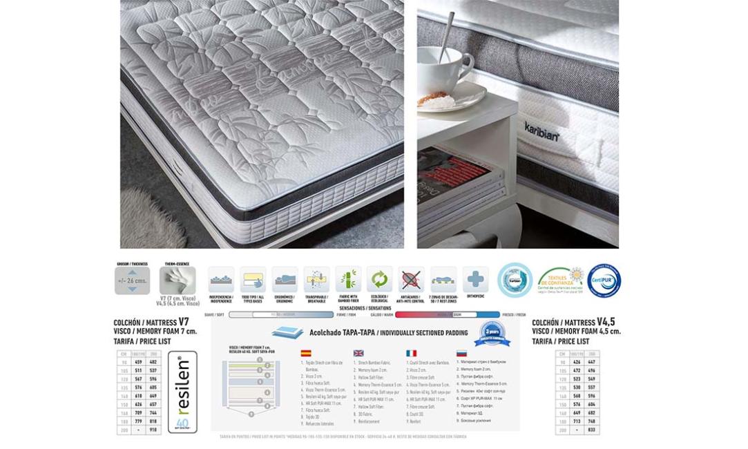 Купить МАТРАС ADVANCE KARIBIAN DESCANSO
