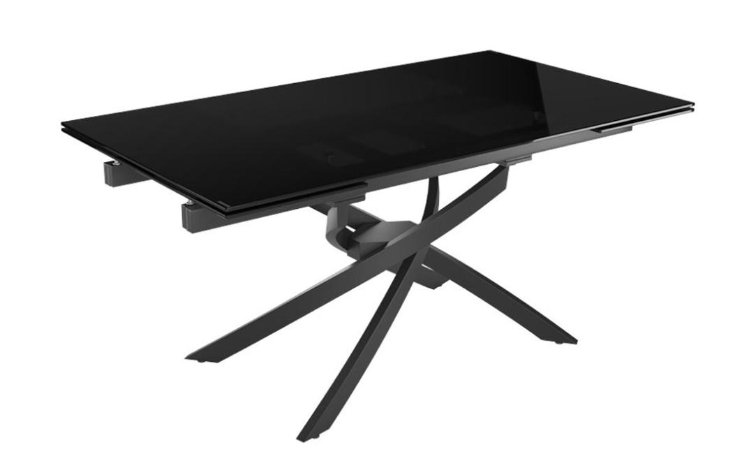 Купить CТОЛ ОБЕДЕННЫЙ LINCOLN 1600/2400x900x750 ЧЕРНЫЙ NICOLAS