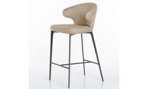 СТУЛ БАРНЫЙ KEEN ТКАНЬ 510X510X1000 БЕЖЕВЫЙ CONCEPTO