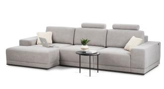 ДИВАН BL 102 3150x1550x690 БЕЛЫЙ BLEST