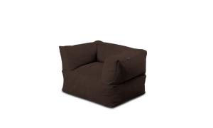 КРЕСЛО BE SMILE 650X525X500 ТЕМНО-КОРИЧНЕВЫЙ BLEST