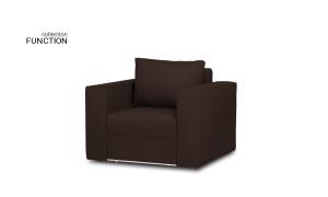 КРЕСЛО КВАНТИ 1130X1000X450 ТЕМНО-КОРИЧНЕВЫЙ BLEST