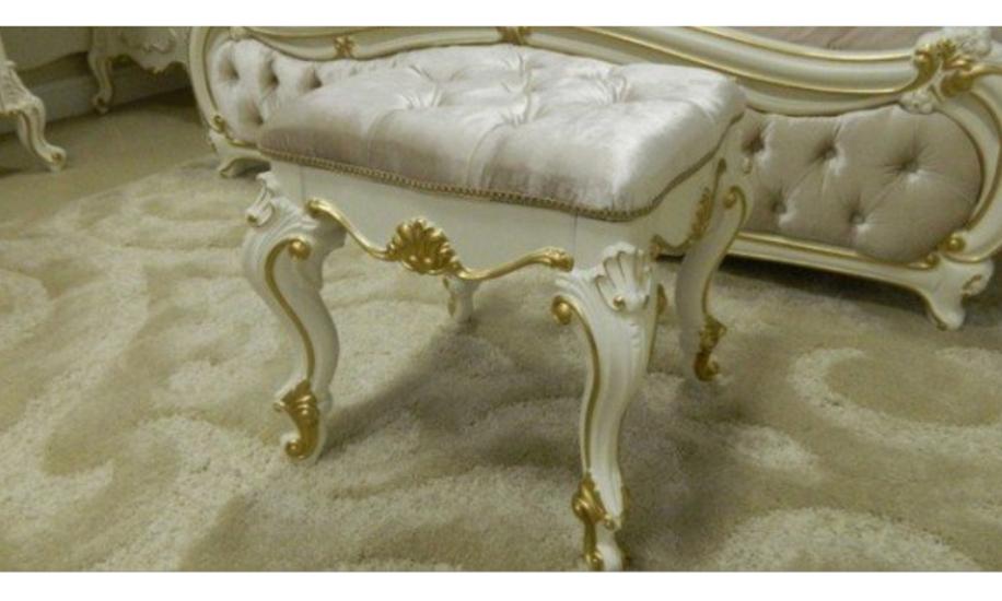 Купить ПУФ ПАЛЕ РОЯЛЬ 430Х430Х510 ЗОЛОТО GOLDEN HOUSE