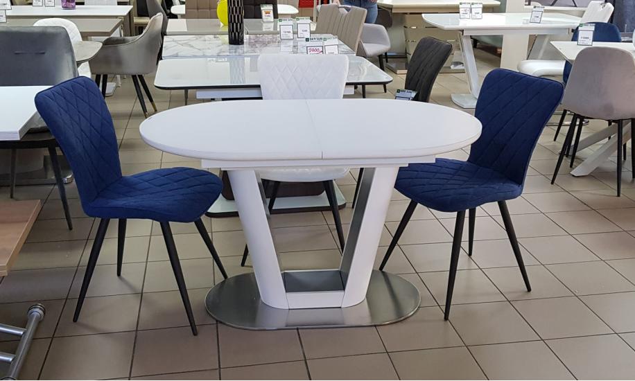 Купити CТIЛ ОБІДНІЙ DT 8105 1300/1700x800x760 БIЛИЙ DAO SUN