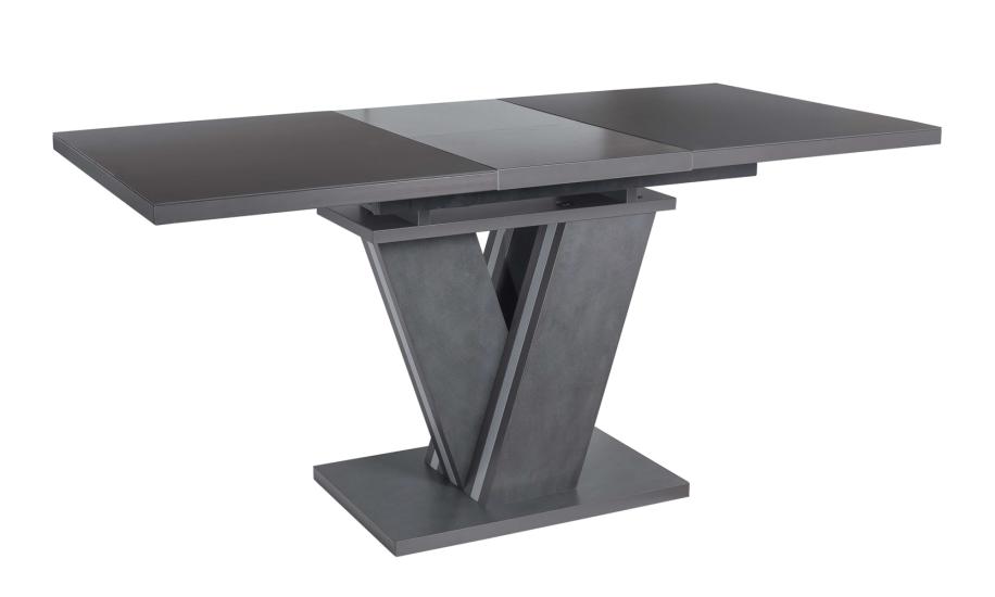 Купити CТIЛ ОБІДНІЙ DT 402 U 1200/1600x800x760 ГРАФІТ МАТЕРА DAO SUN