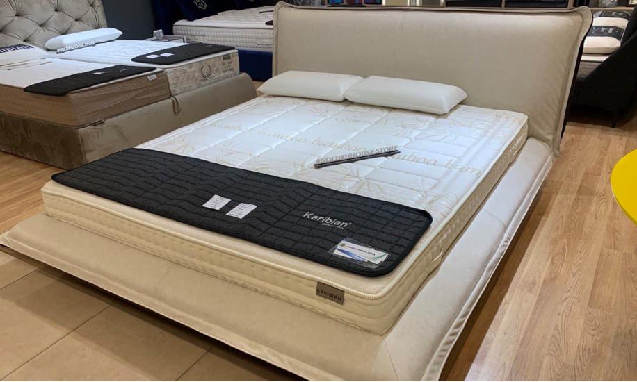 Купить КРОВАТЬ BOLERO 2300x2170x1050 БЕЖЕВЫЙ A&C HOME