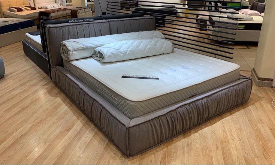 Купить КРОВАТЬ BELLINI 2090x2330x990 КОРИЧНЕВЫЙ A&C HOME