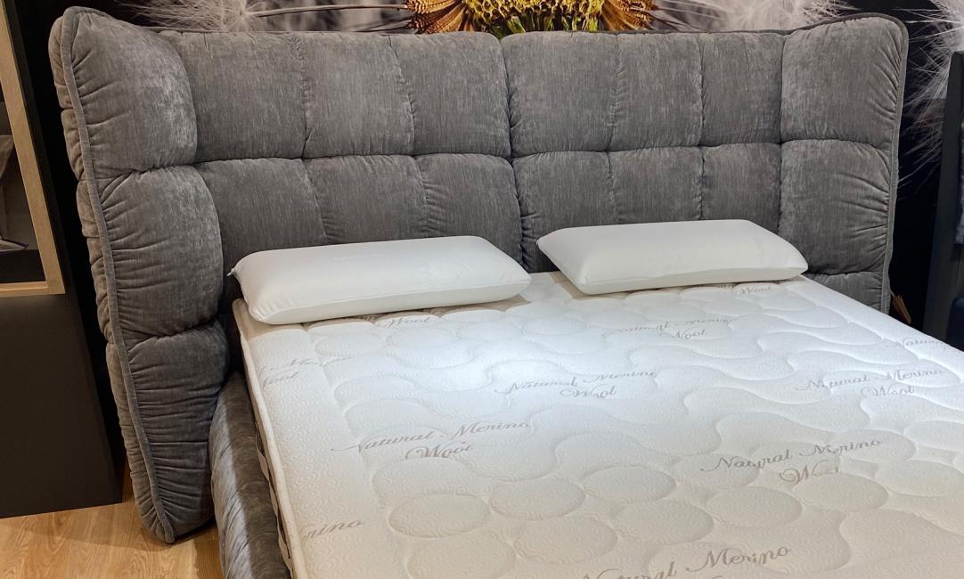 Купить КРОВАТЬ ELEGANCE MINI 2200x2400x1200 СЕРЫЙ A&C HOME