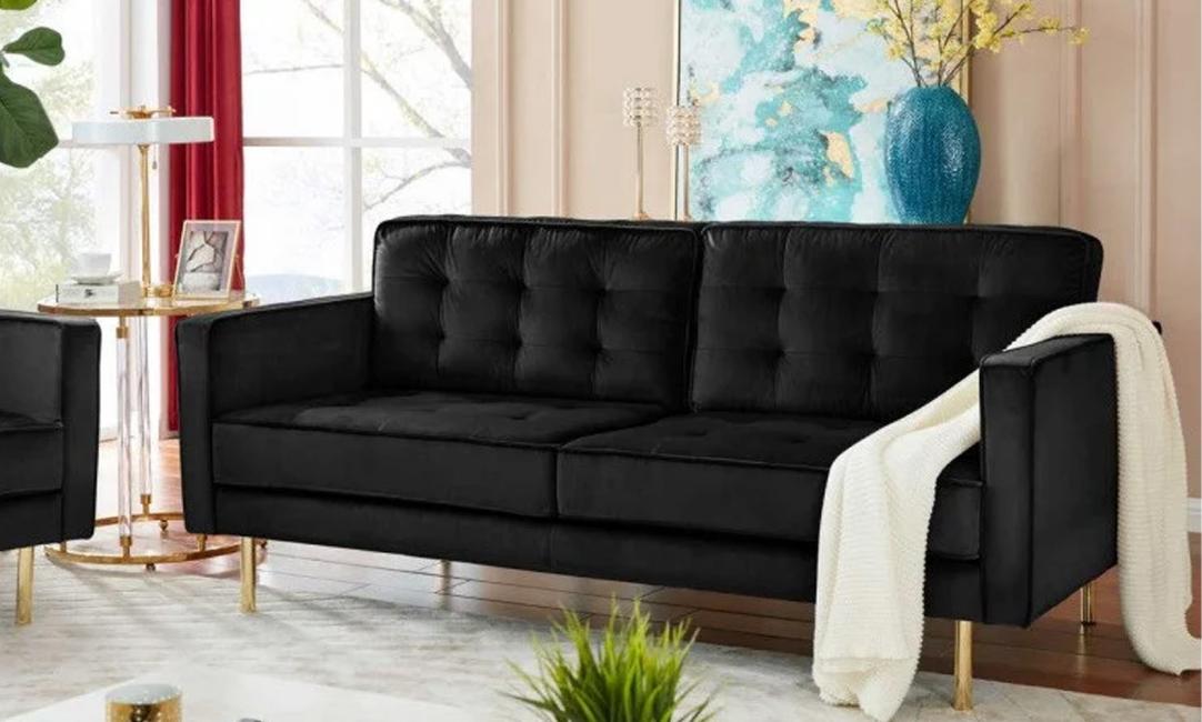 Купити ДИВАН PROVO 1930x900x850 ЧОРНИЙ ARHOME