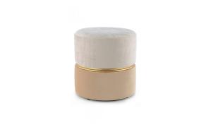 ПУФ FLESH 400Х400 БЕЖЕВИЙ ARHOME