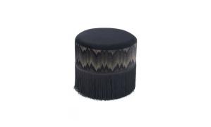 ПУФ FLESH 390Х410 ЧОРНИЙ ARHOME