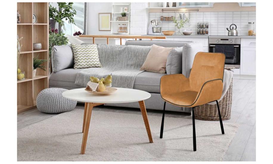 Купить СТУЛ LIMA 585X585X870 ПЕСОЧНЫЙ ARHOME