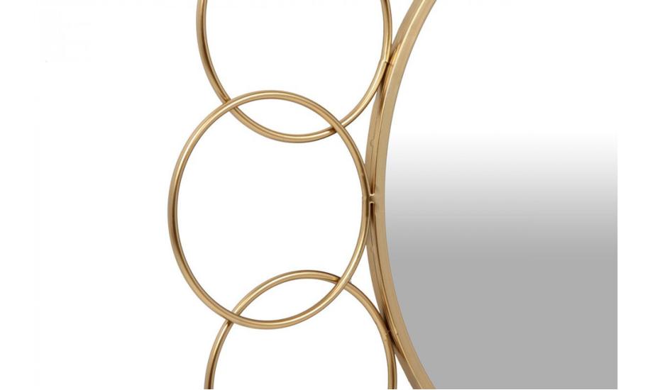 Купить ЗЕРКАЛО GERA SM110 800x20 GOLD ARHOME