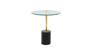 СТІЛ ЖУРНАЛЬНИЙ BETTY 440x500 ЗОЛОТО ARHOME