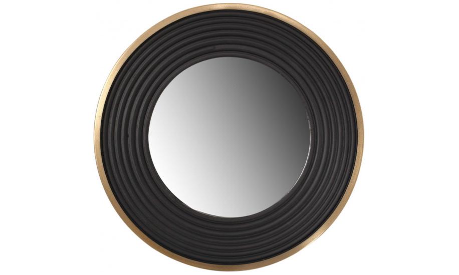 Купити ДЗЕРКАЛО  ROUND 725 380x30 GOLD/BLACK ARHOME