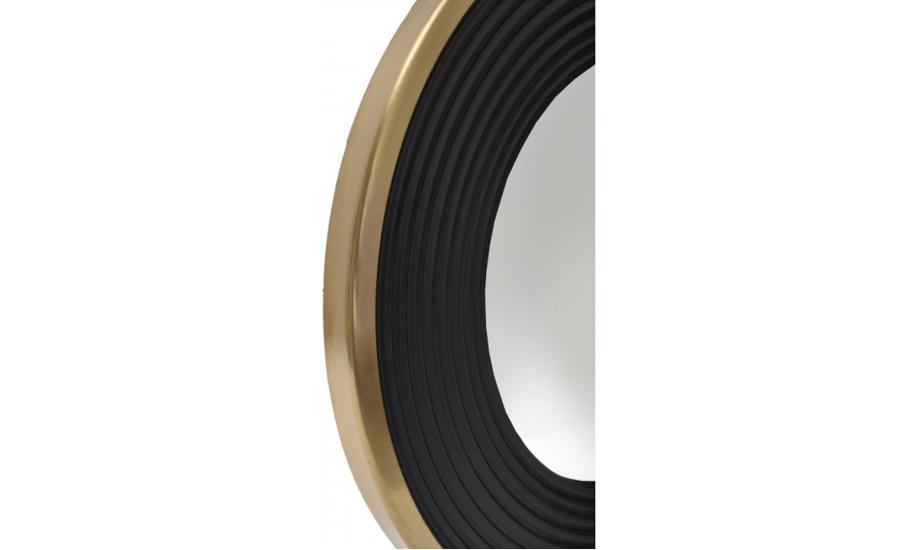 Купити ДЗЕРКАЛО  ROUND 725 380x30 GOLD/BLACK ARHOME