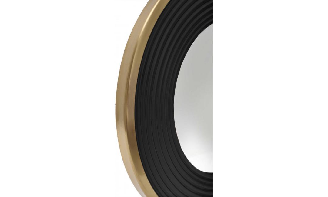 Купити ДЗЕРКАЛО  ROUND 725 380x30 GOLD/BLACK ARHOME