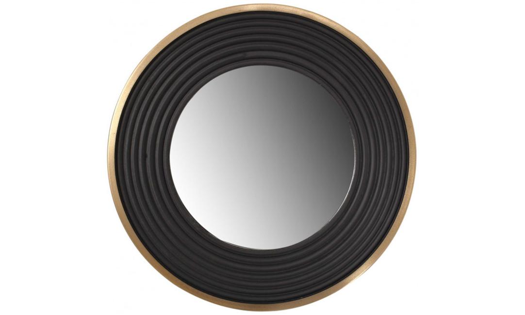 Купити ДЗЕРКАЛО  ROUND 725 380x30 GOLD/BLACK ARHOME