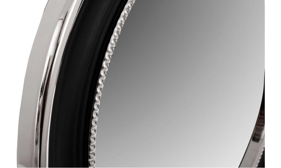 Купити ДЗЕРКАЛО  ROUND 625 580x40 SILVER/BLACK ARHOME