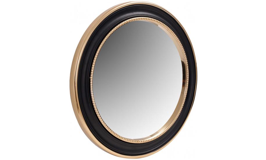 Купити ДЗЕРКАЛО  ROUND 625 580x40 GOLD/BLACK ARHOME