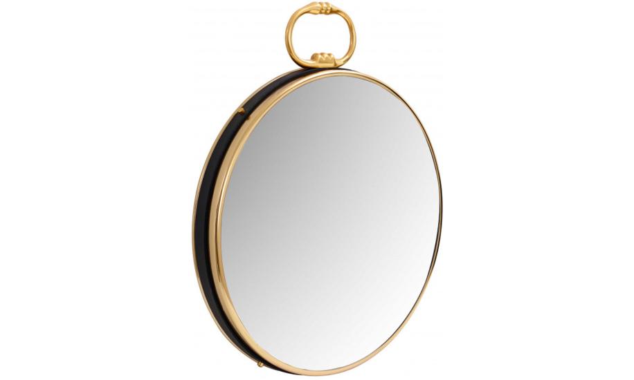 Купить ЗЕРКАЛО ROUND 425 510x50х620 GOLD/BLACK ARHOME