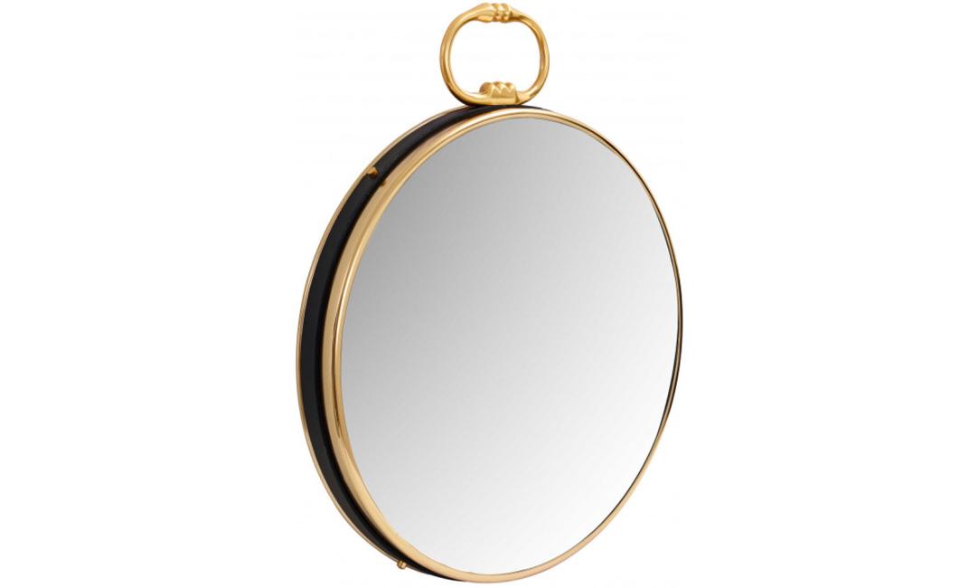 Купити ДЗЕРКАЛО  ROUND 425 510x50х620 GOLD/BLACK ARHOME