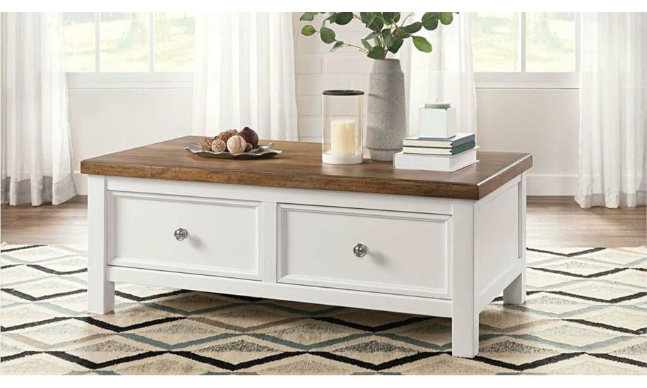 Купити СТІЛ ЖУРНАЛЬНИЙ WESTCONI 1200x660x450 БІЛИЙ ASHLEY