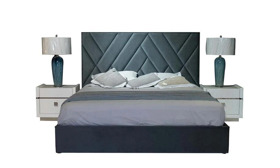Купить  КРОВАТЬ СТЕЛЛА 1720x2120x1400 ГРАФИТ FRISCO