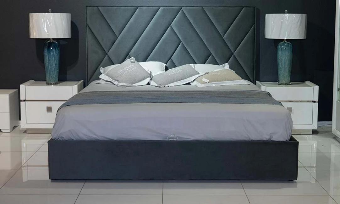 Купить  КРОВАТЬ СТЕЛЛА 1720x2120x1400 ГРАФИТ FRISCO